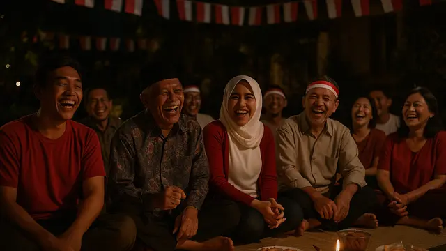 Tebakan Receh atau Kuis 17-an (Foto: ChatGPT)