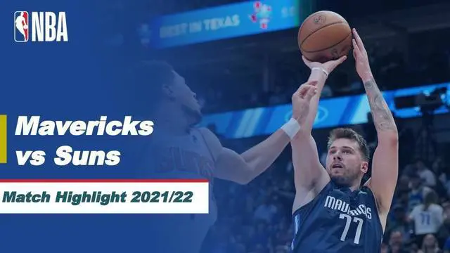 Berita Video, Highlights NBA antara Dallas Mavericks Vs Phoenix Suns pada Jumat (13/5/2022)
