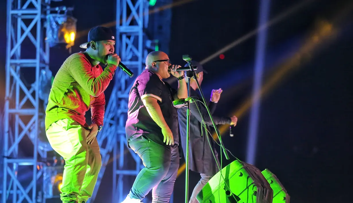 Meikarta Music Festival berlangsung selama 9 hari berturut-turut mulai tanggal 19-26 Agustus 2017. Selain Saykoji, ada juga seperti Titi DJ, God Bless, Bunga Citra Lestari, Ari Lasso, Vina Panduwinata dan Tompi. (Adrian Putra/Bintang.com)