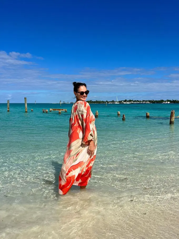 Marissa Nasution di Bahama (Instagram/marissaln)