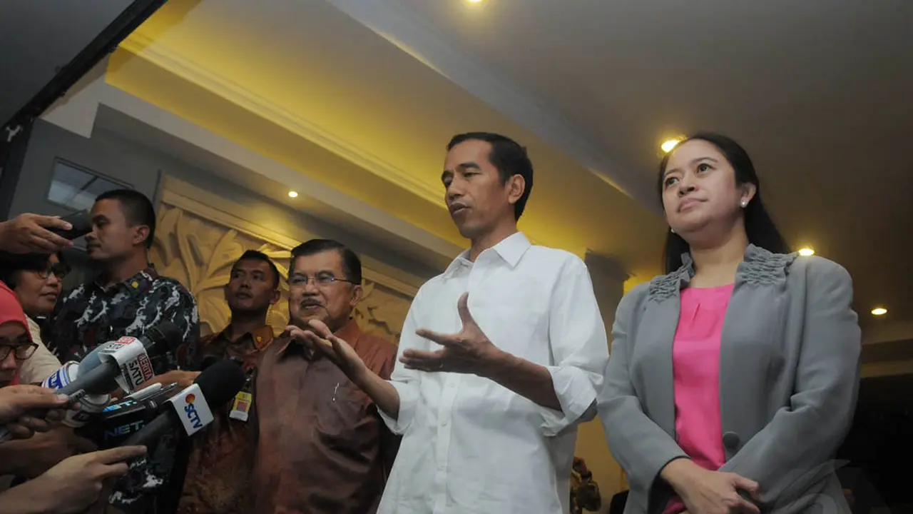 Jokowi-JK Adakan Pertemuan Tertutup Dengan Megawati