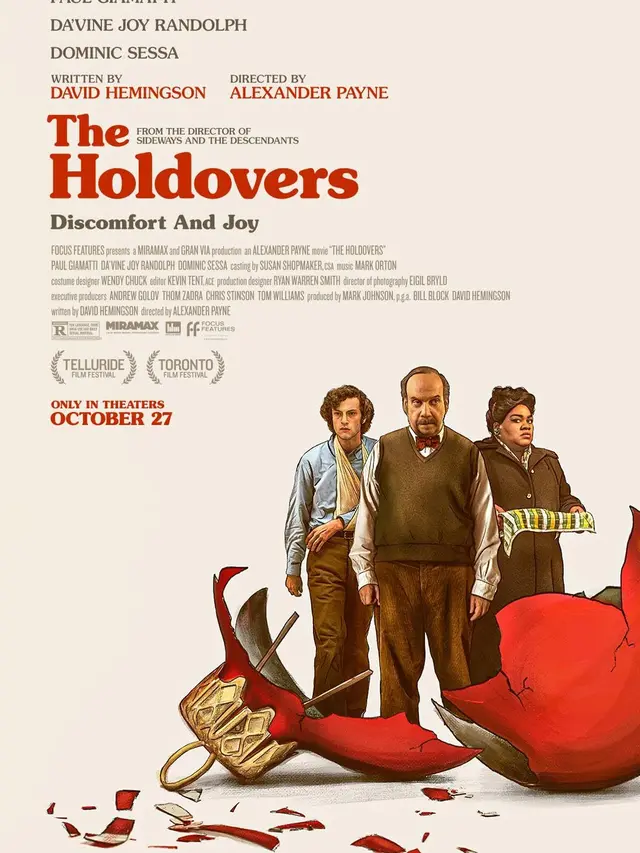 Poster film The Holdovers. (Foto: Miramax/ Gran Via/ IMDb)
