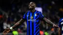 Di babak pertama, Marcus Thuram membuka keunggulan Nerazzurri pada menit ke-25 dan 35. (Piero CRUCIATTI/AFP)