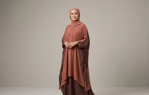 6 Model Gamis Longgar untuk Ibu 50-an yang Nyaman Dipakai saat Maulid Nabi 2026