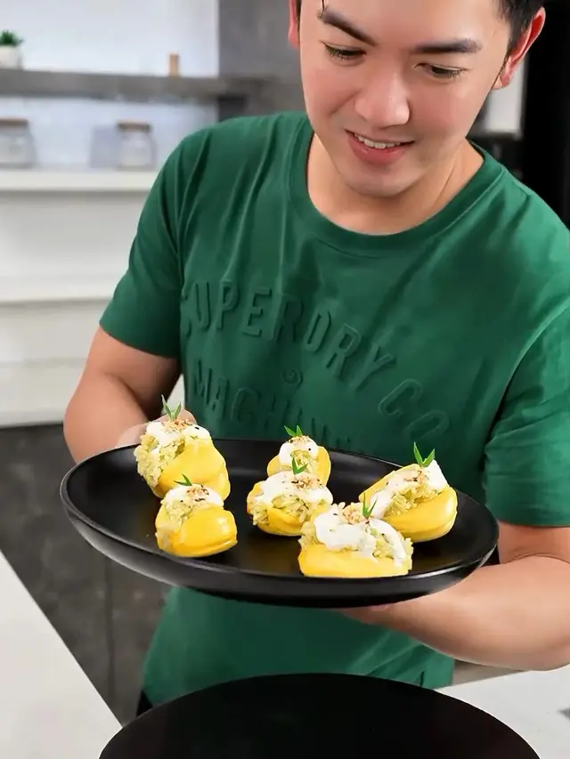 Bisa Jadi Inspirasi Menu Takjil, Ini 5 Potret Nicky Tirta Bikin Jackfruit Sticky Rice (instagram/nickytirta).