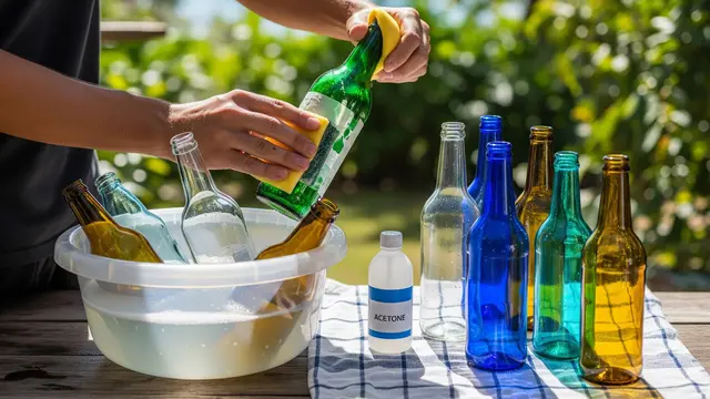 Membersihkan dan Menyiapkan Botol