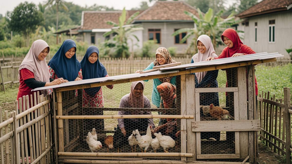 8 Usaha Ternak Bersama Ibu Kader Desa, Hasil Rutin dengan Modal Kecil