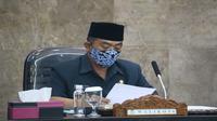 Walikota Cirebon Nashrudin Azis mengaku akan memperketat disiplin protokol kesehatan. Foto (Liputan6.com / Panji Prayitno)