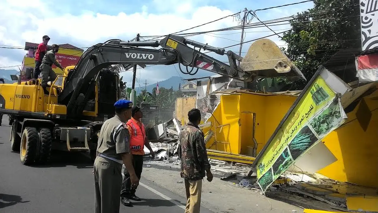 Penertiban Bangunan Kampung Arab Puncak
