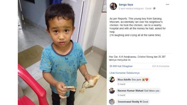 Derek C Lalchhanhima gunakan uang tabungannya