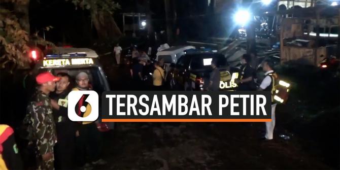 VIDEO: Tersambar Petir, 5 Brimob Dirawat di Rumah Sakit