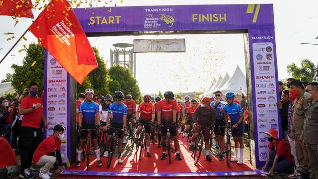 Balap Sepeda TX Tondano Manado Road Bike Challenge 2021