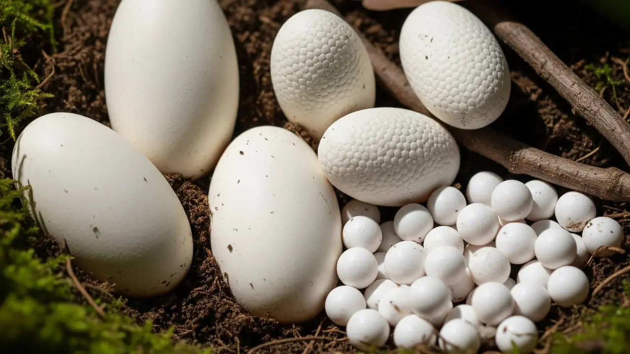 Telur Reptil Ular, Kadal, dan Tokek