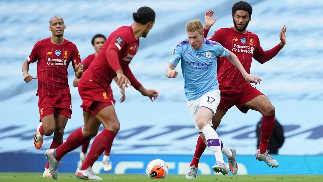 Manchester City Bantai Liverpool 4-0 di Etihad