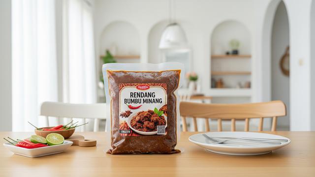 Cara Buat Rendang Frozen dengan Bumbu Asli Minang, Hasilnya Empuk dan ...