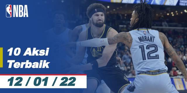 VIDEO: 10 Aksi Terbaik NBA Hari Ini, Salah Satunya Slam Dunk Keren dari Ja Morant