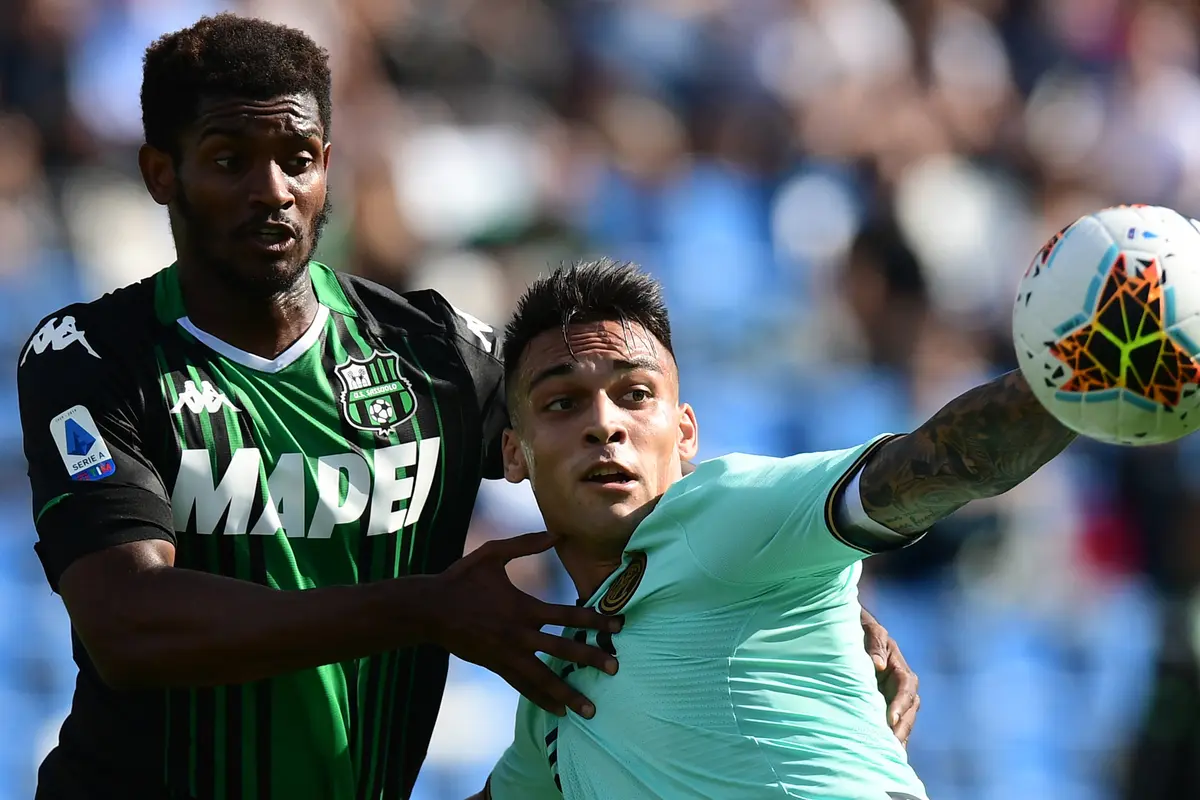 Sassuolo Vs Inter Milan