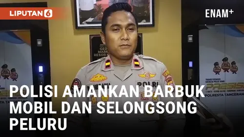 VIDEO: Polisi Amankan Barbuk Mobil dan Selongsong Peluru dari Peristiwa Penembakan Mobil di Rest Area