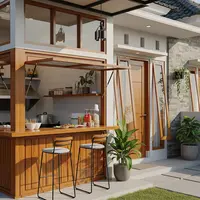 Desain Warung di Rumah yang Hemat Listrik dan Efisien (Sumber: gemini.com)