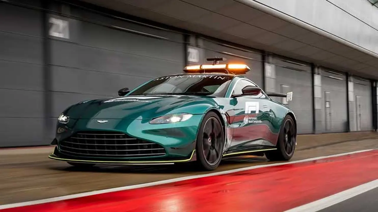 Aston Martin Vantage jadi safety car untuk balap Formula 1 2021