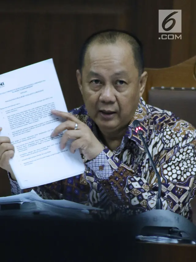 Sidang Korupsi BLBI, Mantan Kepala BPPN Simak Keterangan Saksi Ahli