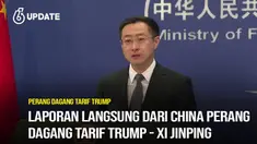 Jurnalis Liputan6.com, Winda Nelfira melaporkan langsung dari China mengenai perkembangan perang dagang antara Amerika Serikat dan China.