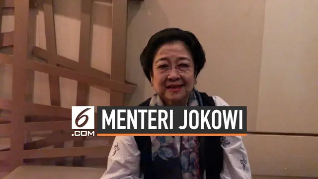Presiden ke-5 RI Megawati Soekarnoputri meminta semua pihak menahan diri soal pengumuman kabinet jokowi-Ma'ruf. Ia uga menjelaskan soal jatah menteri yang diminta kepada Presiden Jokowi.
