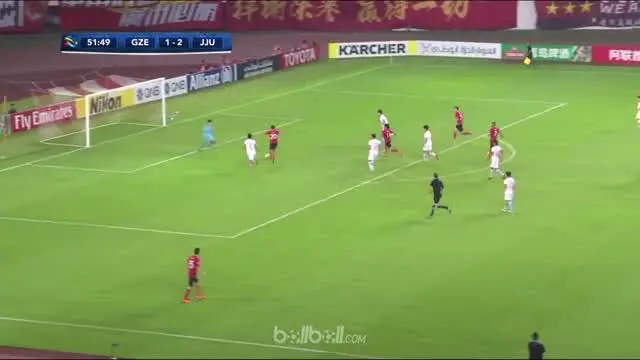 Guangzhou Evergrande 5-3 Jeju United | Liga Champions Asia | Highlight Pertandingan dan Gol-gol