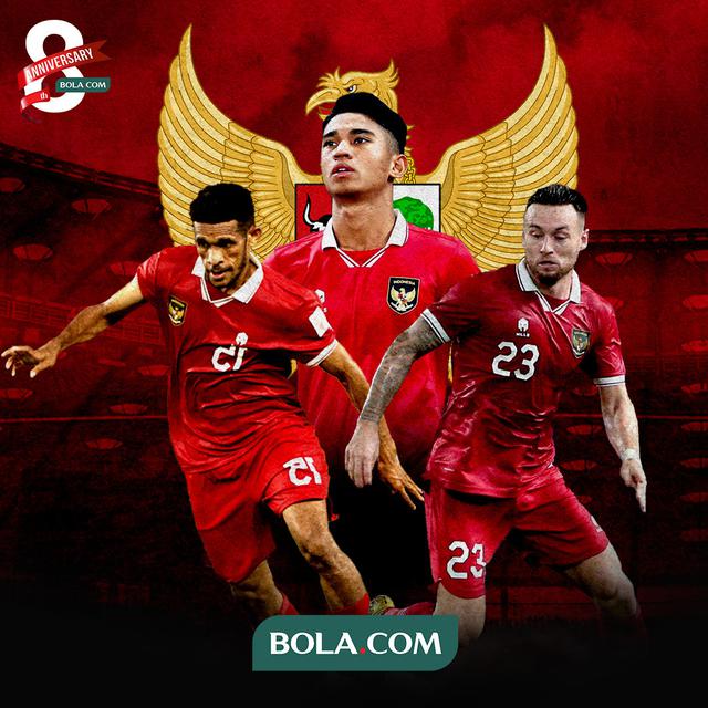Timnas Indonesia - Marc Klok, Marselino Ferdinan, Ricky Kambuaya