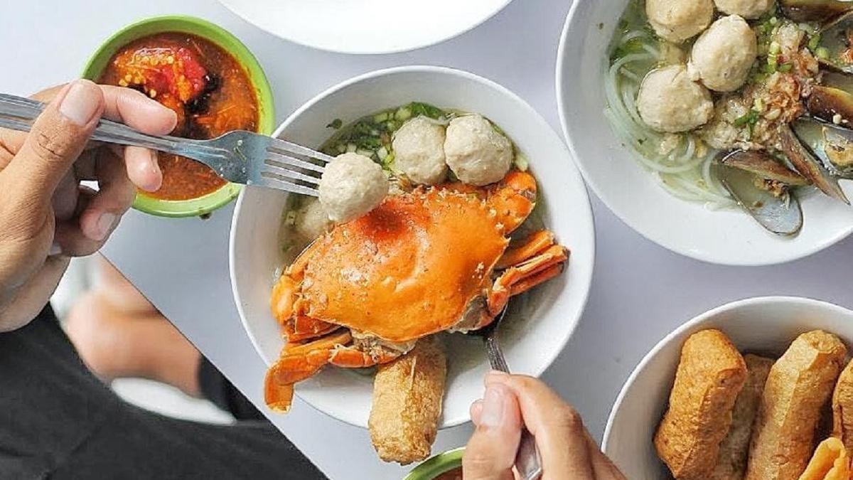 Viral Bakso Aduhai Isi Lobster Dan Kepiting Terjual Ratusan Mangkuk Di