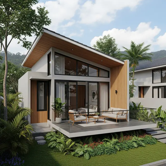 Gaya Rumah Hemat & Estetis