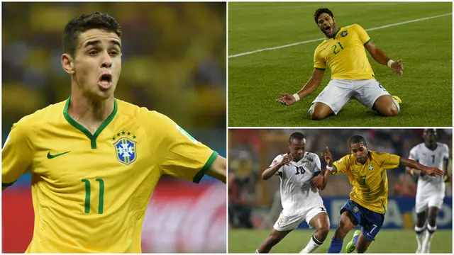 Bintang Brasil, Liga China, Oscar