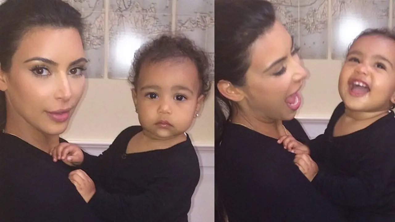 Kim Kardashian dan North West