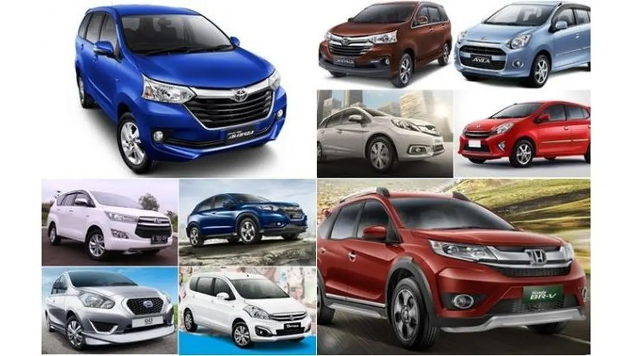 Daftar Mobil Paling Laris di Triwulan Pertama 2016