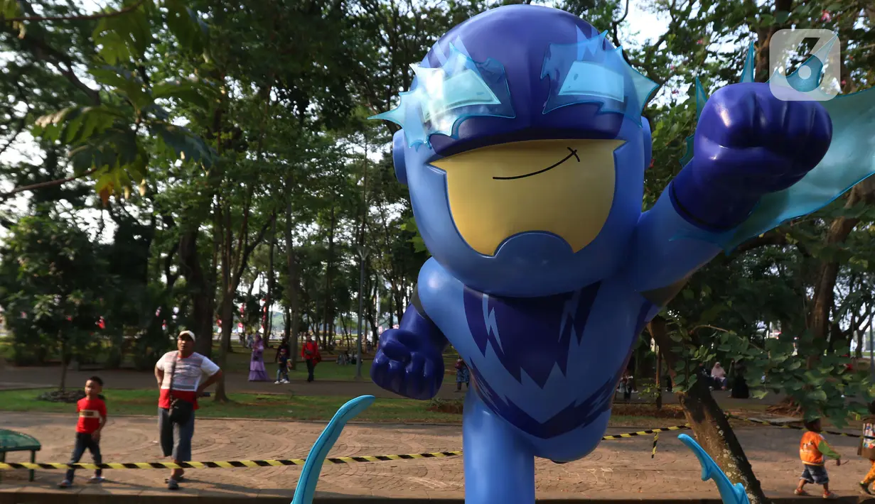 FKKI digelar mulai 19 Agustus hingga 3 September 2023, di Taman Monas sisi selatan, Jakarta Pusat. (Liputan6.com/Angga Yuniar)