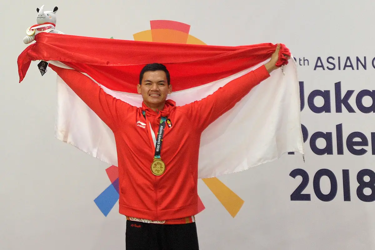 Pesilat Aji Bangkit Pamungkas Rebut Emas ke-16 di Asian Games 2018