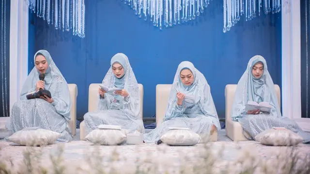 7 Momen Pengajian Ria Ricis Jelang Pernikahan, Penuh Haru Bahagia