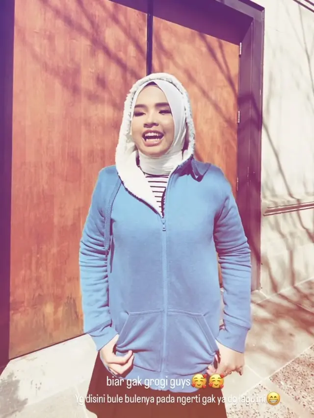 Penampilan berkerudung Putri Ariani Penyanyi Jogja Pukau Publik America’s Got Talent, credit: @arianinismaputri