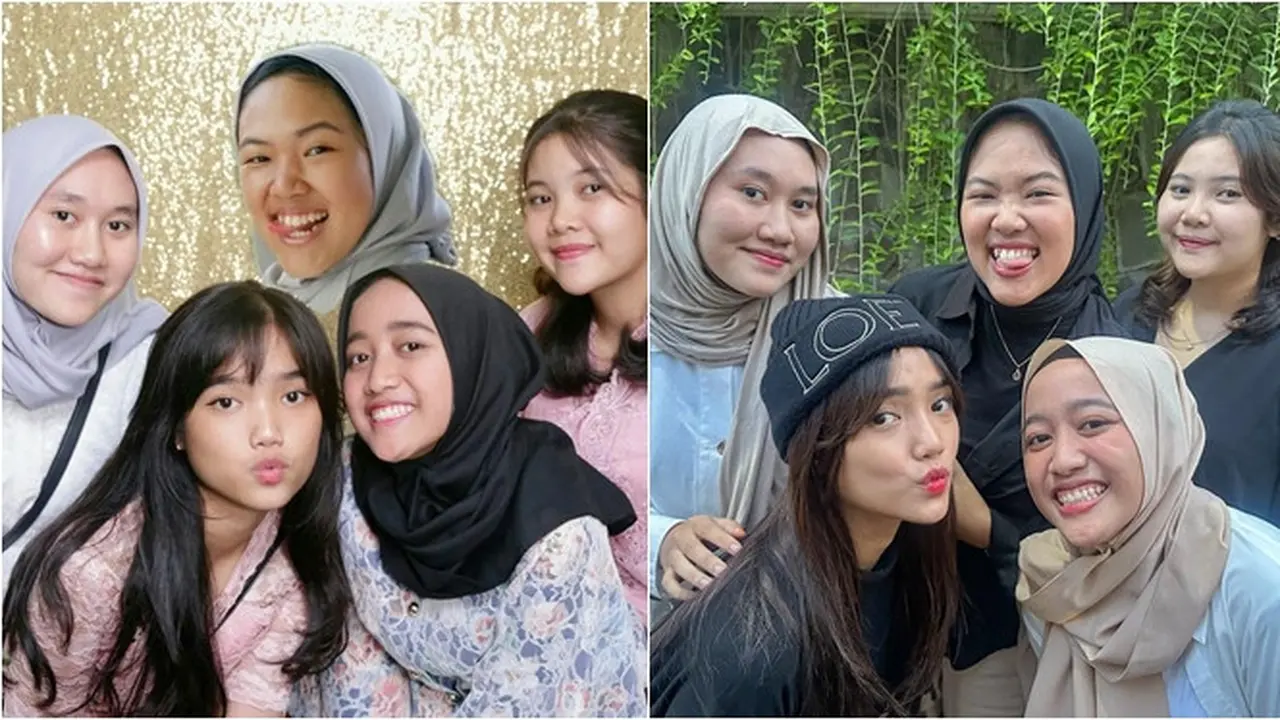 5 Potret Fuji Reka Ulang Foto Zaman SMA, Dipuji Tetap Ingat Teman Lama