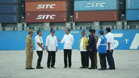 Presiden Joko Widodo (Jokowi) telah meresmikan pelabuhan baru di Indonesia Timur, Makassar New Port (MNP). (dok: Ist)