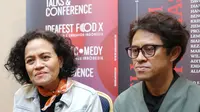 Mira Lesmana dan Riri Reza di acara Ideafest 2019 (Kapanlagi.com)