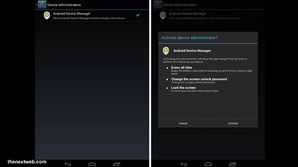 Google Mulai Bagikan Android Device Manager?
