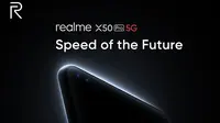 Realme memastikan akan meluncurkan Realme X50 Pro 5G secara online. (sumber: Realme)