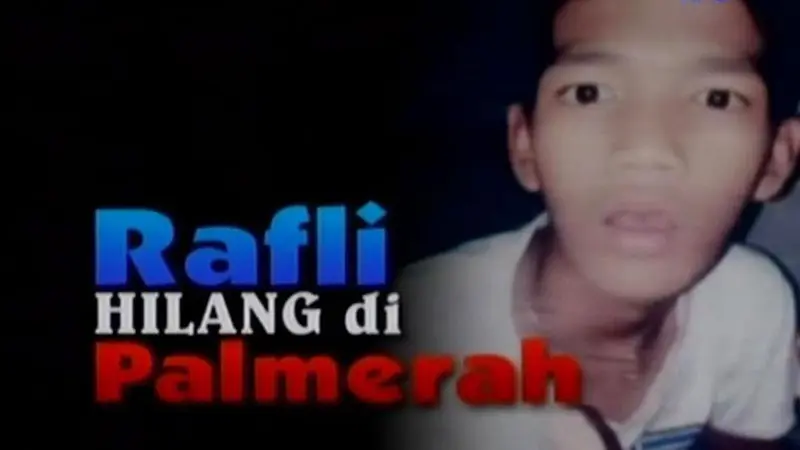 Info Orang Hilang: Rafli Hilang di Palmerah