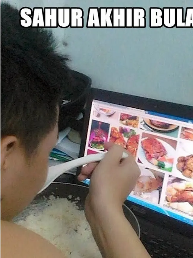 meme puasa anak kost