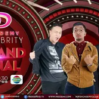 Malam ini D'Academy Celebrity akan menggelar konser grand final pada pukul 18.30 malam. (via Twitter @IndosiarID)