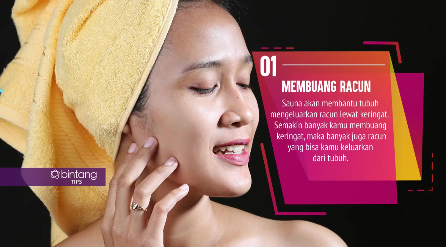 Ini yang akan bikin kamu bolak balik ke sauna. (Foto: Adrian Putra, Digital Imaging: Nurman Abdul Hakim/Bintang.com)