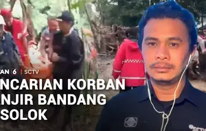 Pencarian Korban "Galodo" di Solok