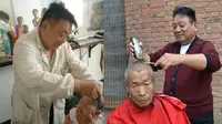 Sejak 25 Tahun, Potong Rambut di Sini Tarifnya Tetap Rp 2 Ribu