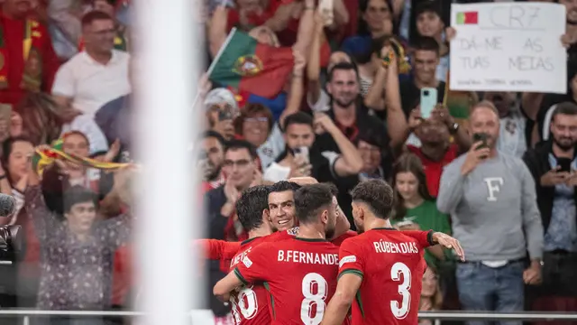 Gol Cristiano Ronaldo Bawa Portugal Menang atas Skotlandia
